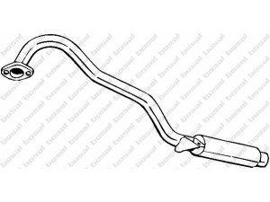 BOSAL 145-017 galinis duslintuvas 
 Išmetimo sistema -> Duslintuvas
1953182, 1960317, 20050-0F000, 20050-7F050