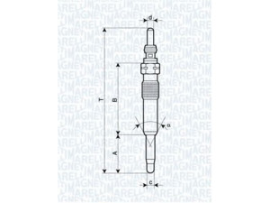 MAGNETI MARELLI 062900071304 kaitinimo žvakė 
 Kibirkšties / kaitinamasis uždegimas -> Kaitinimo kaištis
M883828, 11065-00Q0D, 11065-00QAA