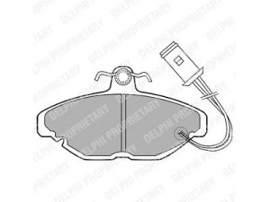 DELPHI LP254 stabdžių trinkelių rinkinys, diskinis stabdys 
 Techninės priežiūros dalys -> Papildomas remontas
BHM7237, GBP276, GBP656, GBP90288