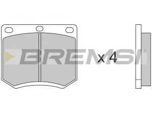 BREMSI BP2139 stabdžių trinkelių rinkinys, diskinis stabdys 
 Techninės priežiūros dalys -> Papildomas remontas
1451625, 1451626, 1487416, 1489488