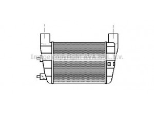 AVA QUALITY COOLING AL4040 tarpinis suslėgto oro aušintuvas, kompresorius 
 Variklis -> Oro tiekimas -> Įkrovos agregatas (turbo/superįkrova) -> Tarpinis suslėgto oro aušintuvas
60563877
