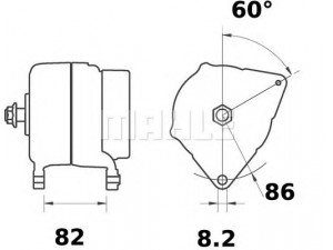 MAHLE ORIGINAL MG 308 kintamosios srovės generatorius
4271 312 M93, 3788 017 M92, 3821 976 M92