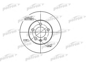 PATRON PBD2803 stabdžių diskas 
 Dviratė transporto priemonės -> Stabdžių sistema -> Stabdžių diskai / priedai
8Z0615301B, 8Z0615301D, 1J0698301D