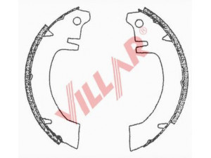 VILLAR 629.0575 stabdžių trinkelių komplektas 
 Techninės priežiūros dalys -> Papildomas remontas
7701458161