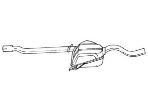AKS DASIS SG12457 vidurinis duslintuvas