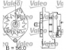 VALEO 436268 kintamosios srovės generatorius