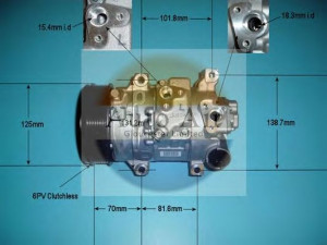 AUTO AIR GLOUCESTER 14-6209 kompresorius, oro kondicionierius 
 Oro kondicionavimas -> Kompresorius/dalys
88310-02370, 88310-02450, 88310-1A660