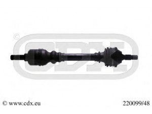 CDX 220099/48 kardaninis velenas 
 Ratų pavara -> Kardaninis velenas
3272AH, 3272AJ