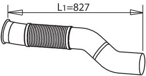DINEX 56259 išleidimo kolektorius 
 Išmetimo sistema -> Išmetimo vamzdžiai
930.490.5719