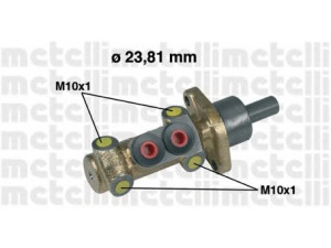 METELLI 05-0398 pagrindinis cilindras, stabdžiai 
 Stabdžių sistema -> Pagrindinis stabdžių cilindras
7200918, 7M1 611 019, 7M1 611 019