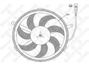 STELLOX 29-99395-SX ventiliatorius, radiatoriaus 
 Aušinimo sistema -> Oro aušinimas
17422754854