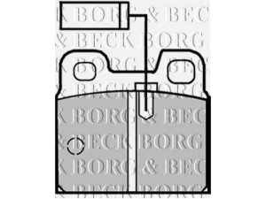 BORG & BECK BBP1273 stabdžių trinkelių rinkinys, diskinis stabdys 
 Techninės priežiūros dalys -> Papildomas remontas
0060778265, 60760092, 60760094