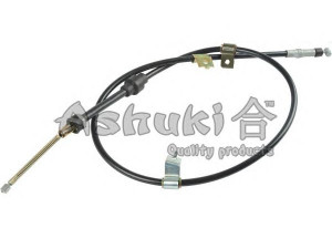 ASHUKI HRK12353 trosas, stovėjimo stabdys 
 Stabdžių sistema -> Valdymo svirtys/trosai
47510-SH3-013