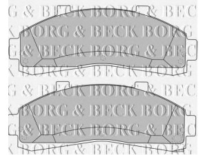 BORG & BECK BBP1644 stabdžių trinkelių rinkinys, diskinis stabdys 
 Techninės priežiūros dalys -> Papildomas remontas
2L542001A, 3352413, 3787544, 3858244