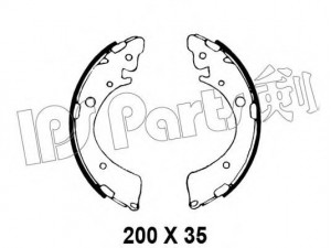 IPS Parts IBL-4494 stabdžių trinkelė 
 Stabdžių sistema -> Būgninis stabdys -> Stabdžių įdėklas/ trinkelė
42152-SE0-002