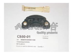 ASHUKI C850-01 uždegimo jungiklis 
 Kibirkšties / kaitinamasis uždegimas -> Uždegimo modulis/valdymo blokas
E7301-24-910, E7301249, EJ-N902