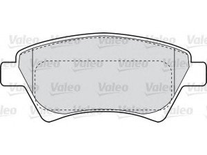 VALEO 598558 stabdžių trinkelių rinkinys, diskinis stabdys 
 Techninės priežiūros dalys -> Papildomas remontas
410608713R, 7701207672, 7701208122