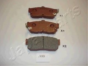 JAPANPARTS PP-133AF stabdžių trinkelių rinkinys, diskinis stabdys 
 Techninės priežiūros dalys -> Papildomas remontas
44060-58Y86