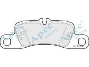 APEC braking PAD1665 stabdžių trinkelių rinkinys, diskinis stabdys 
 Techninės priežiūros dalys -> Papildomas remontas
95535293970, 95835293970