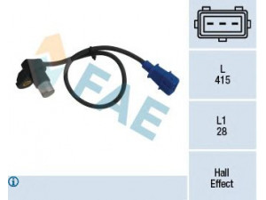 FAE 79227 jutiklis, skirstomojo veleno padėtis 
 Variklis -> Variklio elektra
46811123, 60586655, 60662825, 46811123