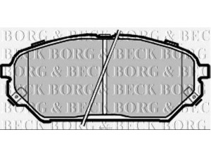 BORG & BECK BBP2333 stabdžių trinkelių rinkinys, diskinis stabdys 
 Techninės priežiūros dalys -> Papildomas remontas
581013JA00, 581013JA01, 581013JA50