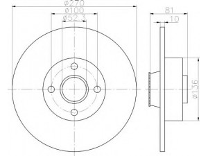 HELLA 8DD 355 113-491 stabdžių diskas 
 Dviratė transporto priemonės -> Stabdžių sistema -> Stabdžių diskai / priedai
7701207898