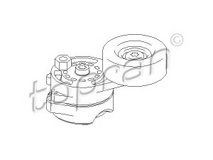 TOPRAN 113 195 diržo įtempiklis, V formos rumbuotas diržas 
 Diržinė pavara -> V formos rumbuotas diržas/komplektas -> Dirželio įtempiklis (įtempimo blokas)
06E 903 133D, 06E 903 133E, 06E 903 133Q