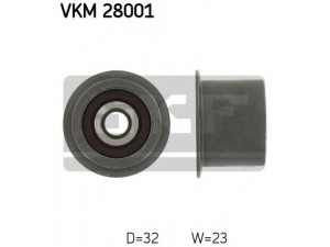 SKF VKM 28001 kreipiantysis skriemulys, paskirstymo diržas 
 Diržinė pavara -> Paskirstymo diržas/komplektas -> Laisvasis/kreipiamasis skriemulys
11 31 1 708 806, 11 31 1 709 646