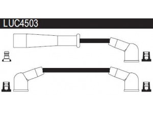 LUCAS ELECTRICAL LUC4503 uždegimo laido komplektas 
 Kibirkšties / kaitinamasis uždegimas -> Uždegimo laidai/jungtys
T796B