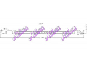 Brovex-Nelson H0971 stabdžių žarnelė 
 Stabdžių sistema -> Stabdžių žarnelės
4234924, 4348050, 7662724, 4128459