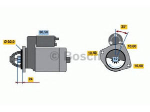 BOSCH 0 986 010 950 starteris 
 Elektros įranga -> Starterio sistema -> Starteris
1008823, 1416198, 1507703, 1653206