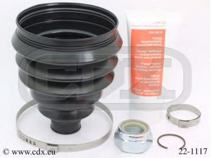 CDX 22-1117 gofruotoji membrana, kardaninis velenas 
 Ratų pavara -> Gofruotoji membrana