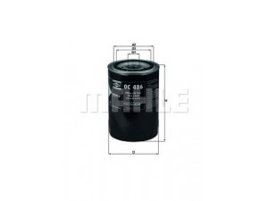 KNECHT OC 486 alyvos filtras 
 Techninės priežiūros dalys -> Techninės priežiūros intervalai
1109AS, 1109Y6, 1606267480, 504006145