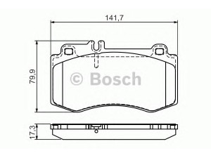 BOSCH 0 986 494 405 stabdžių trinkelių rinkinys, diskinis stabdys 
 Techninės priežiūros dalys -> Papildomas remontas
005 420 77 20, 005 420 85 20, 007 420 63 20