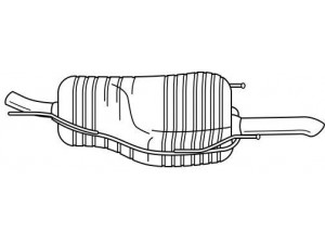 AKS DASIS SG41661 galinis duslintuvas