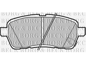 BORG & BECK BBP2182 stabdžių trinkelių rinkinys, diskinis stabdys 
 Techninės priežiūros dalys -> Papildomas remontas
04465-B1380, 04465B1120, 04465B1190