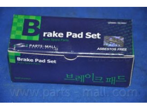 PARTS-MALL PKA-027 stabdžių trinkelių rinkinys, diskinis stabdys 
 Techninės priežiūros dalys -> Papildomas remontas
4813008250, 4813008260, 4813008BA0