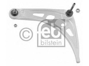 FEBI BILSTEIN 26641 vikšro valdymo svirtis 
 Ašies montavimas/vairavimo mechanizmas/ratai -> Valdymo svirtis/pasukamosios svirties sujungimas -> Vairo trauklės (valdymo svirtis, išilginis balansyras, diago
31 12 2 282 121
