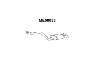 VENEPORTE ME50033 galinis duslintuvas 
 Išmetimo sistema -> Duslintuvas
2014902215, 2014903615