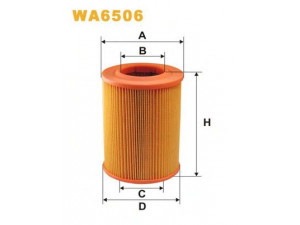 WIX FILTERS WA6506 oro filtras 
 Techninės priežiūros dalys -> Techninės priežiūros intervalai
IIM309, 5019412, 870X9601CFA, 1378079201