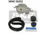 SKF VKMC 06501 vandens siurblio ir paskirstymo diržo komplektas 
 Diržinė pavara -> Paskirstymo diržas/komplektas -> Paskirstymo diržas/komplektas
77 00 106 101, 77 00 107 845, 77 00 111 841