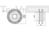 TREVI AUTOMOTIVE WB1313 rato guolio komplektas 
 Ašies montavimas/vairavimo mechanizmas/ratai -> Rato stebulė/montavimas -> Rato guolis
46425959, 60806445, 60809721, 60811481