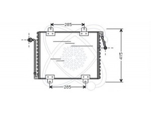 ELECTRO AUTO 30R0041 kondensatorius, oro kondicionierius
7700272488, 7700791009