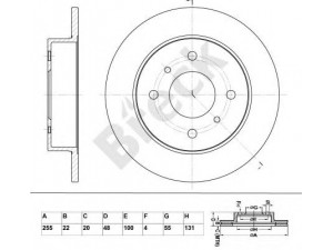 BRECK BR 342 VA100 stabdžių diskas 
 Dviratė transporto priemonės -> Stabdžių sistema -> Stabdžių diskai / priedai
94854148, 4351202040, 4351212550