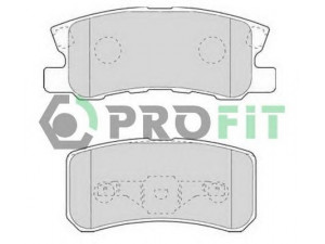 PROFIT 5000-1604 C stabdžių trinkelių rinkinys, diskinis stabdys 
 Techninės priežiūros dalys -> Papildomas remontas
MR510544, MR485638, MR510544