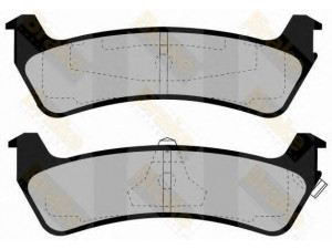 Brake ENGINEERING PA1151 stabdžių trinkelių rinkinys, diskinis stabdys 
 Techninės priežiūros dalys -> Papildomas remontas
3329139, 3648797, 3943615, XL2Z2200AA