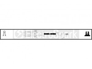 STANDARD OEK140 uždegimo laido komplektas 
 Kibirkšties / kaitinamasis uždegimas -> Uždegimo laidai/jungtys
5967.L5, 5967.L9, 5967.N6, 5967.P1