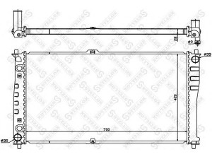 STELLOX 10-26474-SX radiatorius, variklio aušinimas 
 Aušinimo sistema -> Radiatorius/alyvos aušintuvas -> Radiatorius/dalys
OK552-15200A