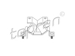TOPRAN 205 135 variklio montavimas 
 Variklis -> Variklio montavimas -> Variklio montavimo rėmas
56 82 500, 90447548