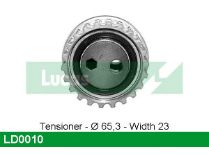 LUCAS ENGINE DRIVE LD0010 įtempiklio skriemulys, paskirstymo diržas
11311727611, 1727611